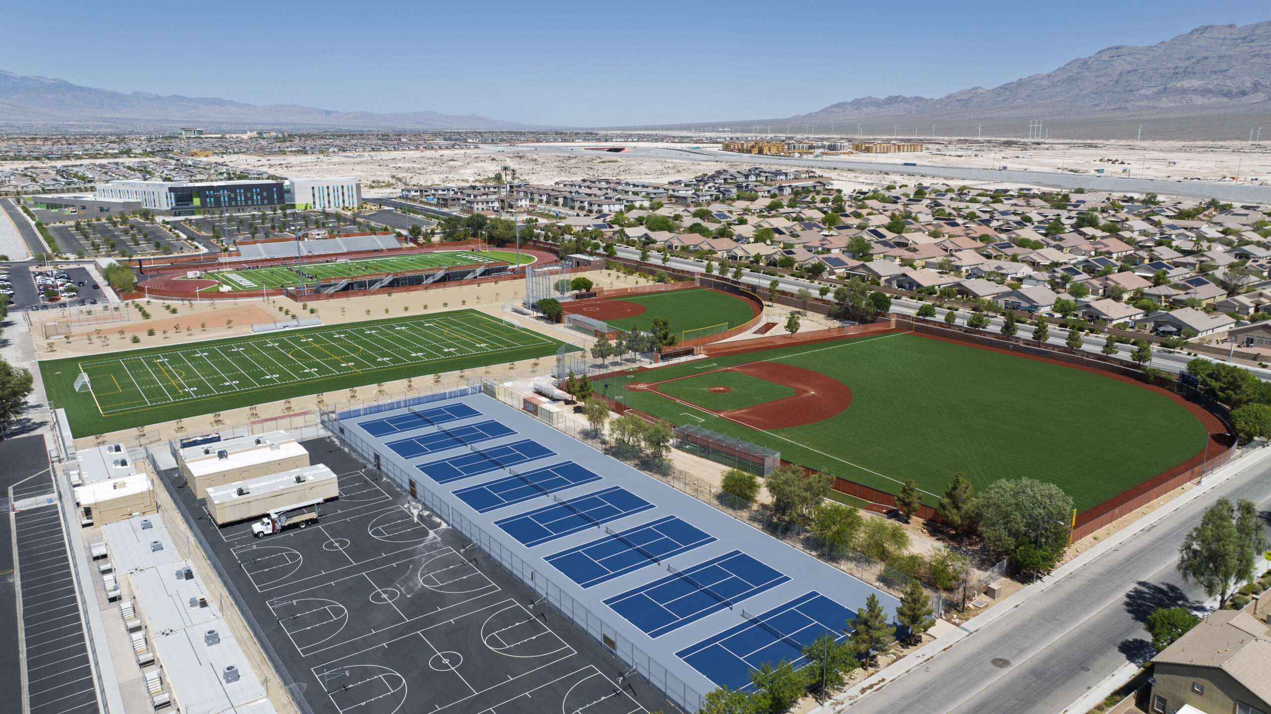 Legacy High School athletic fields Las Vegas Nevada